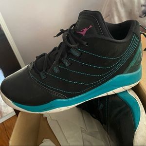 Jordan Sneakers teal/black